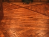 Hardwood Flooring Cross Hatched